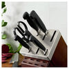 Four Star, 8-pc, Self-Sharpening Knife Block Set, brown, small 10