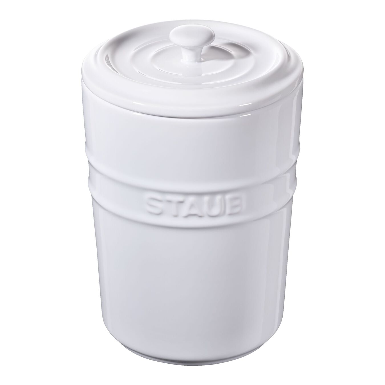 Staub Ceramique 1 l Storage pot, purewhite Official ZWILLING Shop