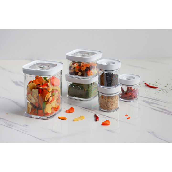 Fresh & Save CUBE, キューブセット Mini, S / 6-個, 透明-ホワイト, large 2