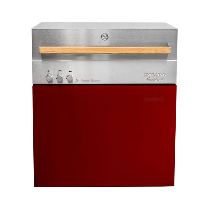 Flammkraft Model D, Natural gas grill, ruby, large 4