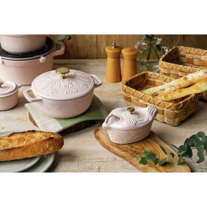 鋳物ホーロー鍋, Wa-NABE Margaret ソルベローズ 16 cm, 鋳鉄, large 3