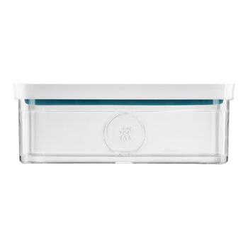 CUBE Saklama Kabı L / 21 cm, şeffaf-akdeniz mavisi,,large 2