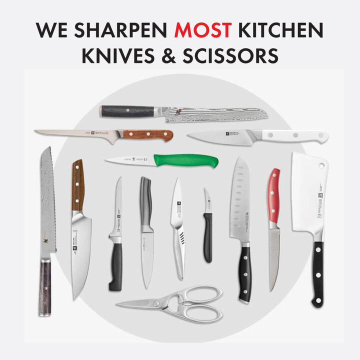 Sharpening service, Knife Aid Professional knife sharpening by mail, 4 knives, large 2