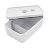 Fresh & Save, Vakuum Lunchbox L, Kunststoff, Weiß-grau, small 4