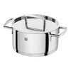 Passion, 5-pcs 18/10 Stainless Steel Pot set silver, small 3