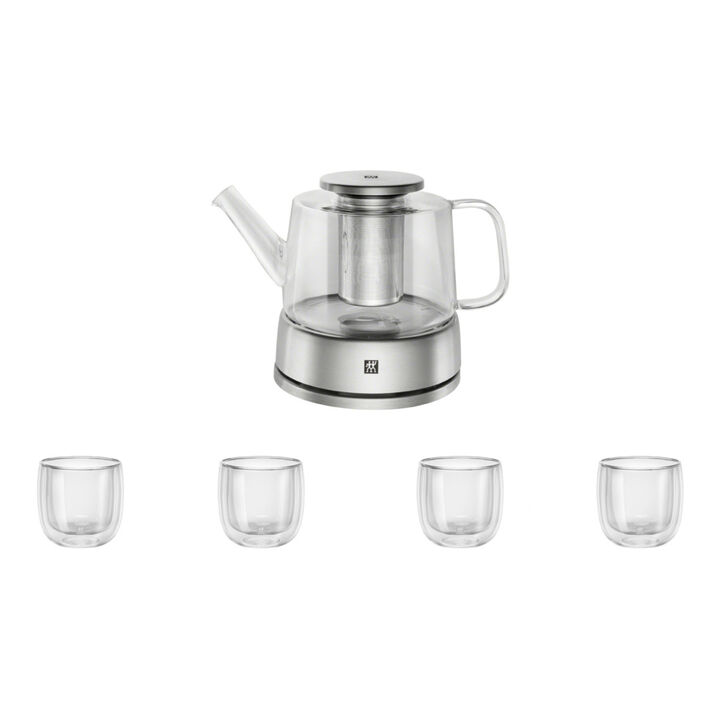 Juego de té de vidrio soplado, large 1