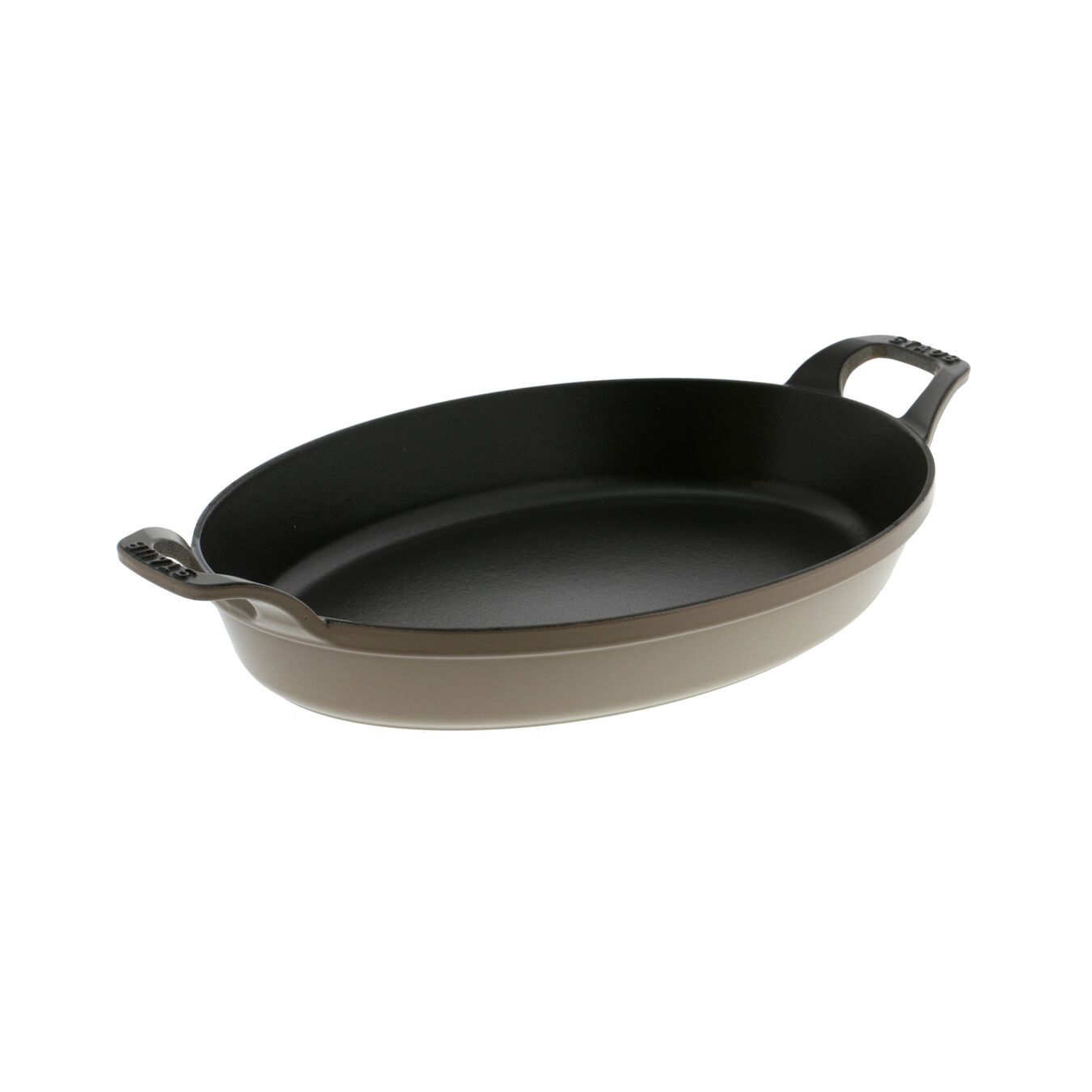 Staub Cast iron Cast iron oval Special shape bakeware, sesame