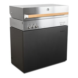 Propane gas grill, deep umbra