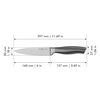 Graphite, 6-inch Utility Knife, Fine Edge , small 2