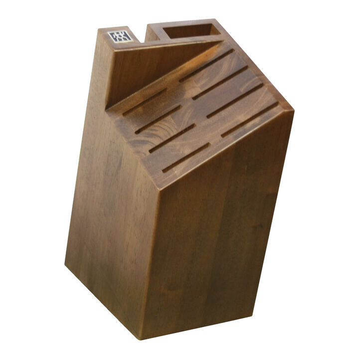 Storage, Walnut, Pro Knife Block Empty, large 1