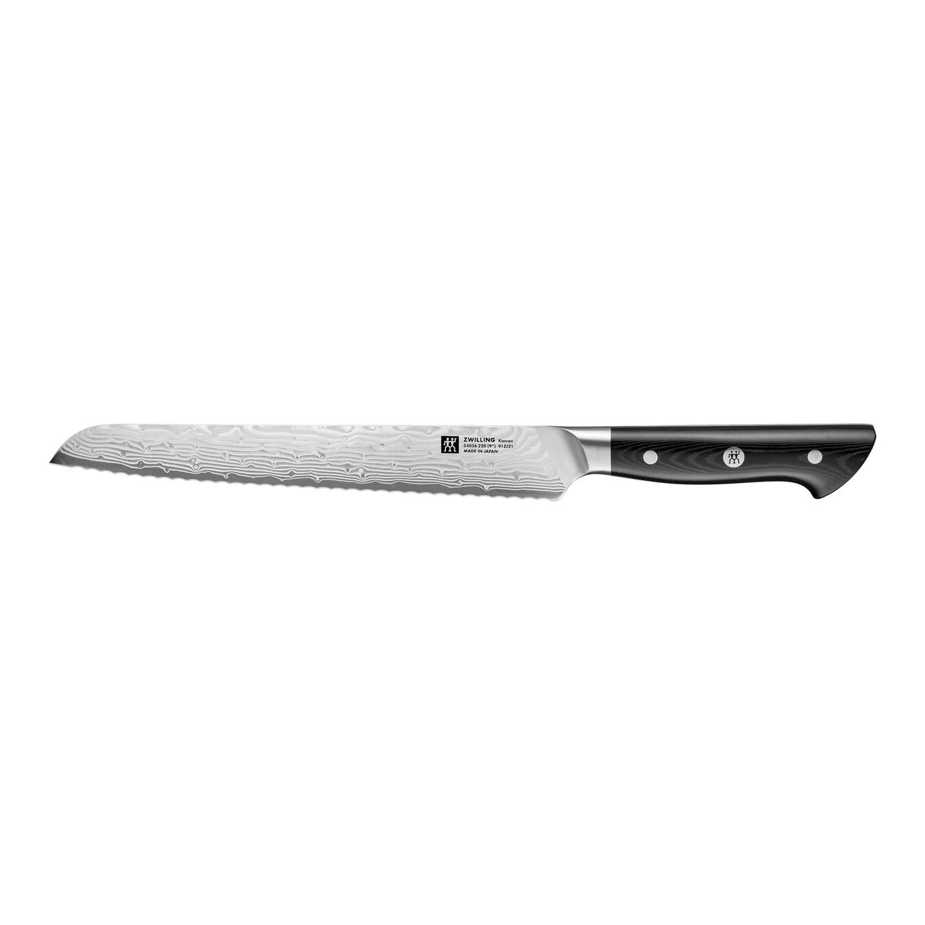 Couteau à pain 23 cm, Tranchant en dents de scie,,large 1