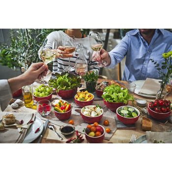 Kase Seti | seramik | 14 cm / 4-parça | Kiraz,,large 5