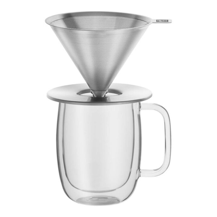 Coffee, Pour over coffee dripper set, 2-pc, large 1