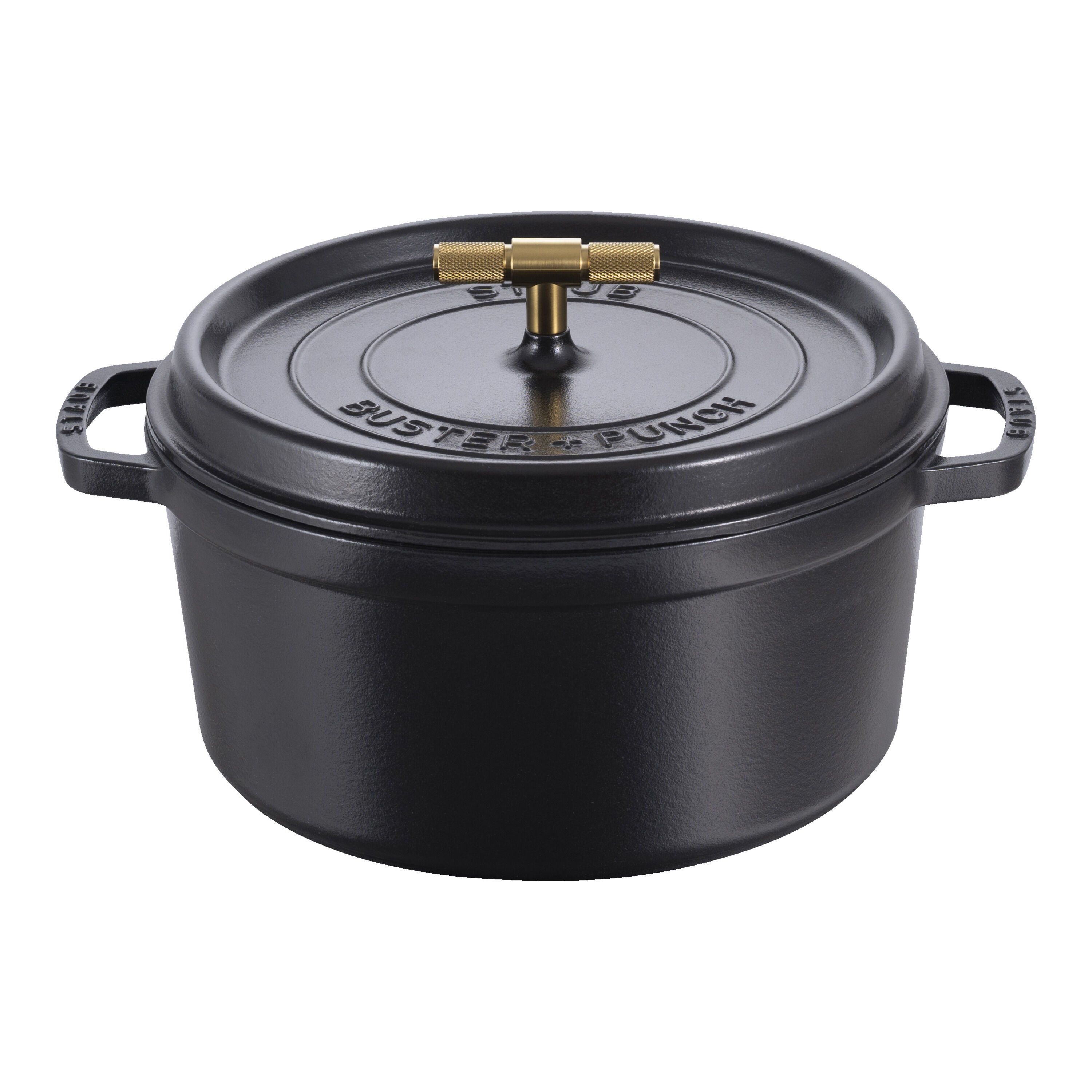 Staub La Cocotte Cocotte Buster+Punch 28 cm / 6,75 l, Rond, Zwart - La Cocotte - Staub