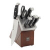 Statement, 7-pcs, Knife block set, brown, small 1