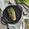 Cast Iron - Grill Pans, 10-inch, Round Double Handle Pure Grill, Black Matte, small 4