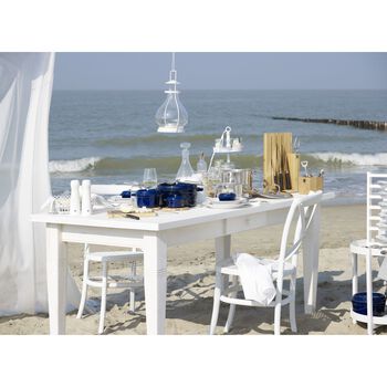 Döküm Tencere | Koyu Mavi | 20 cm | 2,2 l | yuvarlak,,large 8