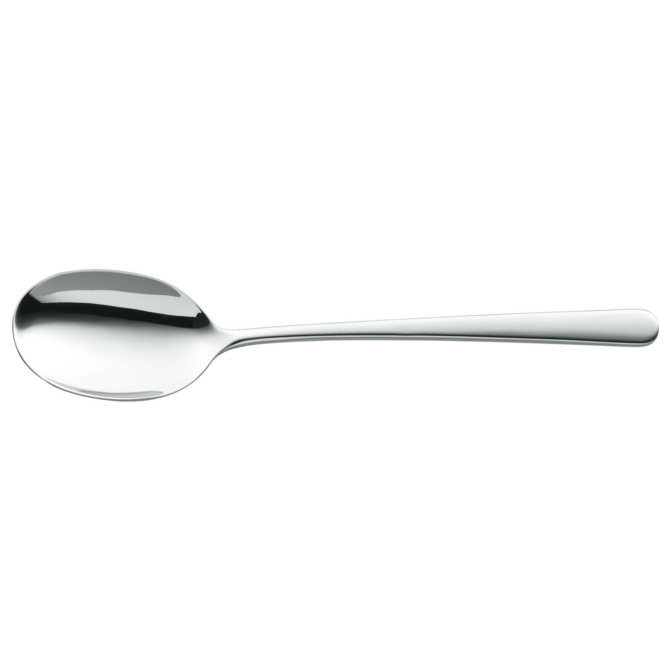 Serving spoon polished,,large 2