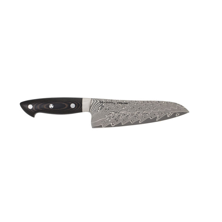 Kramer - EUROLINE Stainless Damascus Collection, 7-inch, Fine Edge Santoku Knife, large 2