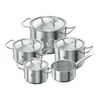 TWIN Classic, 5-pcs 18/10 Stainless Steel Pot set silver, small 1