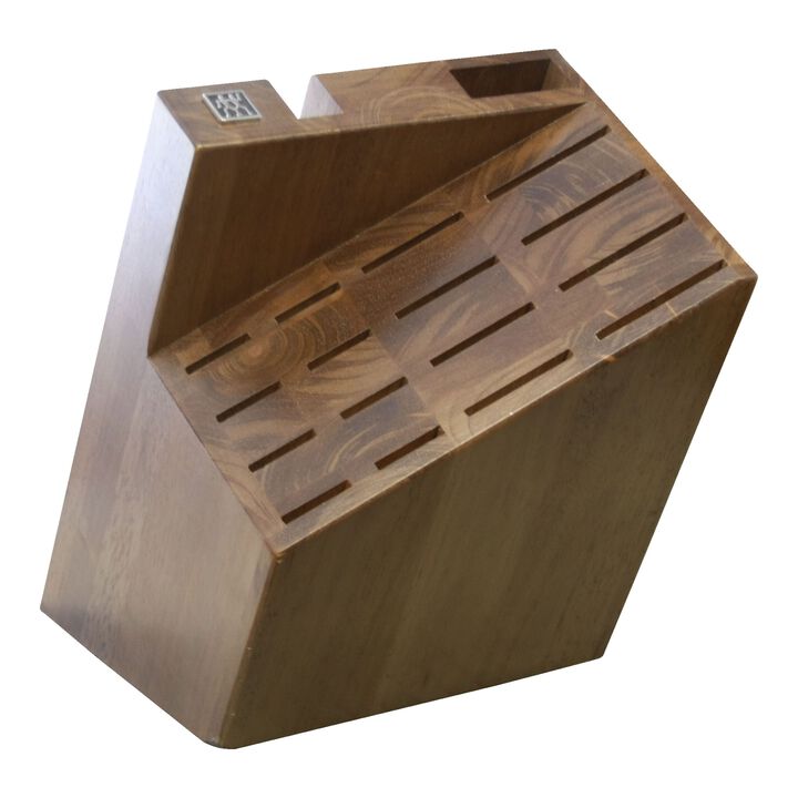Storage, Walnut, Pro Knife Block Empty, large 1