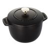 La Cocotte, 725 ml cast iron round Rice cocotte, black, small 1