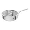24 cm round 18/10 Stainless Steel Saute pan silver,,large