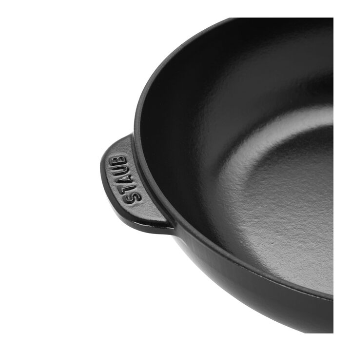 Cast Iron, 10-inch, Daily Pan With Glass Lid, Black Matte, large 2