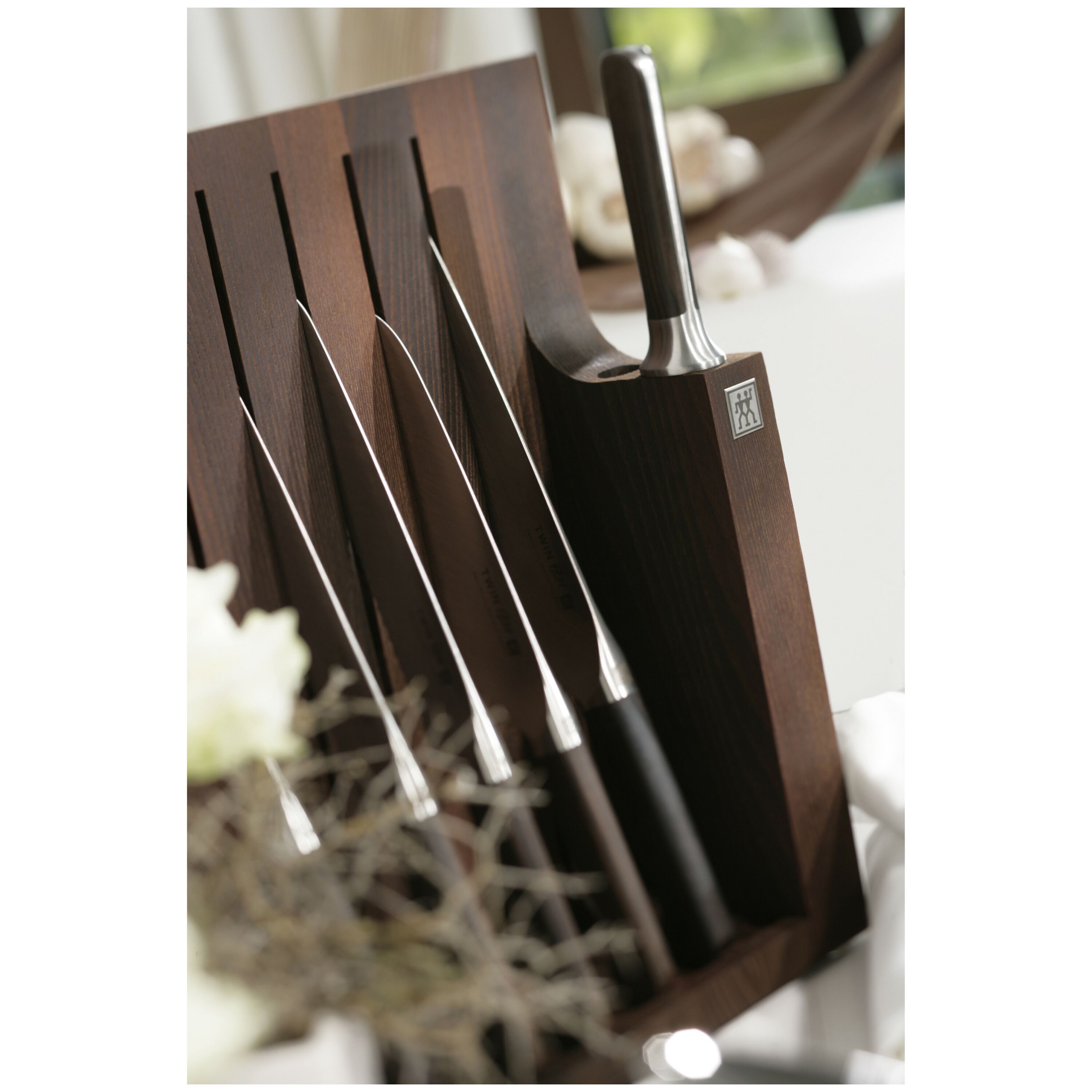 Thumbnail - ZWILLING Messerblock, leer für 5 Messer, 5, Braun