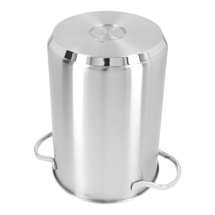 Resto, 4.8 qt Asparagus/Pasta Cooker Set, 18/10 Stainless Steel , large 4