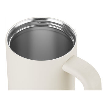 Thermo Straw Tumbler, 900 ml, paslanmaz &ccedil;elik, A&ccedil;ık Bej,,large 15