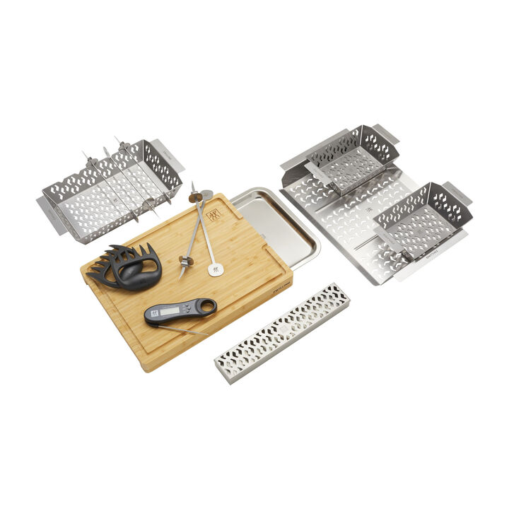 BBQ+, 13-pc BBQ Accessory Set, Stainless Steel , large 3