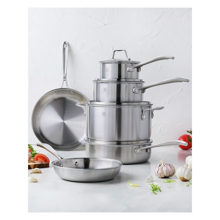 Spirit 3-Ply, 10-pc, Stainless Steel, Cookware Set, large 2