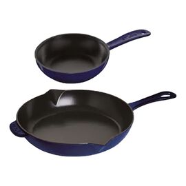 2 Piece cast iron Fry pan set