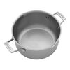Clad H3, 6 qt, Stainless Steel, Dutch Oven With Glass Lid, small 3