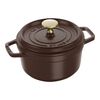La Cocotte, Cocotte 16 cm / 1,2 l, Rund, Chokolade, St&oslash;bejern, small 1