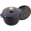 Cast Iron - Specialty Items, 1.5 qt, Petite French Oven, dark blue, small 3