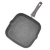 Modena, 28 cm / 11 inch aluminum square Grill pan, small 2