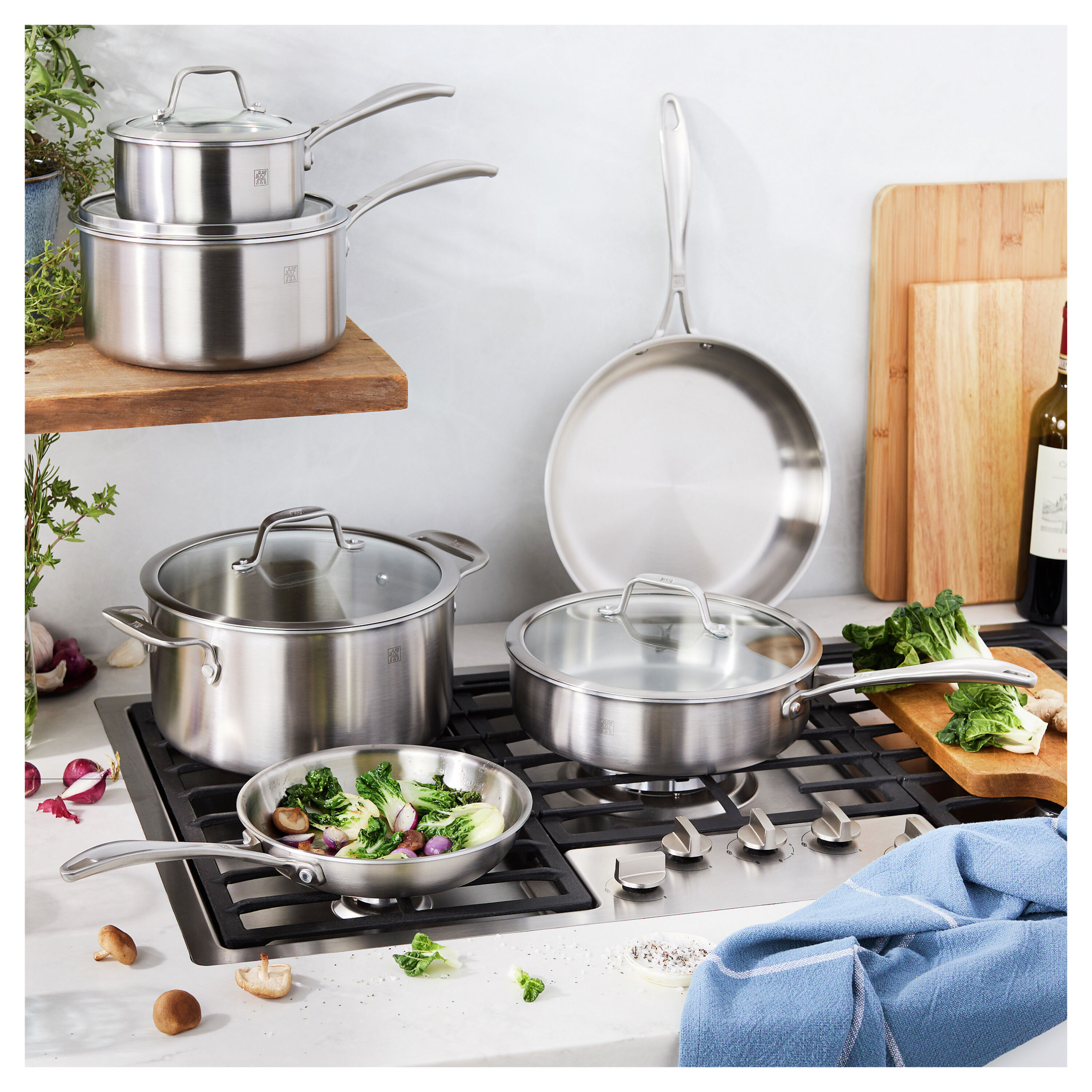 Buy ZWILLING Spirit 3-Ply Pots and pans set | ZWILLING.COM