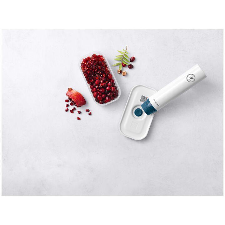 Fresh & Save, Boîte sous-vide S, Matière synthétique, semi transparent-Blue La-Mer, large 4