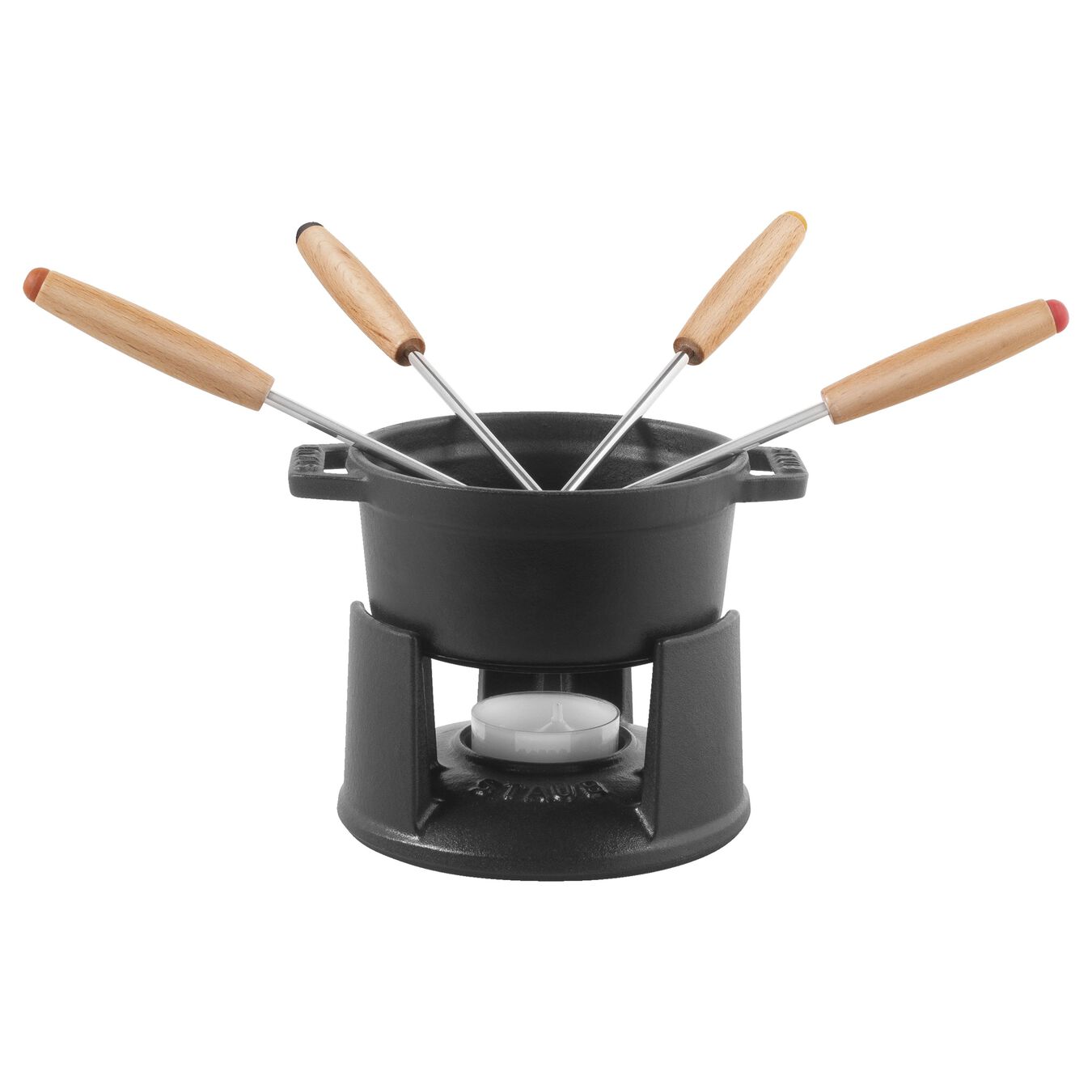 Buy Staub Cast Iron Fondue Set