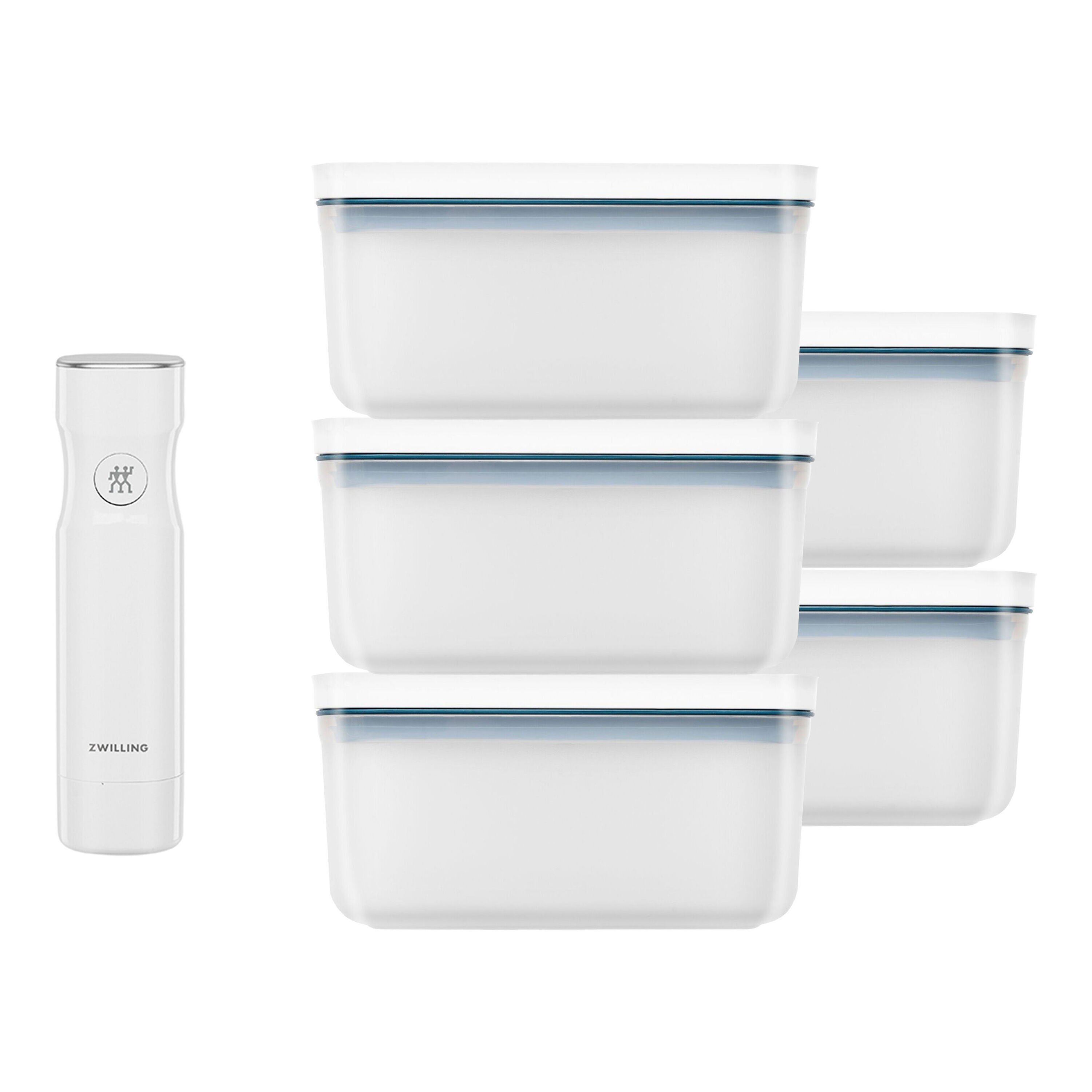 ZWILLING Fresh & Save Meal prep bundel, 6-delig / M, kunststof, La-mer - Fresh & Save - ZWILLING