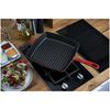 Grill Pans, 30 cm cast iron square American grill, cherry - Visual Imperfections, small 8