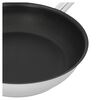 28 cm 18/10 Stainless Steel Frying pan silver-black,,large