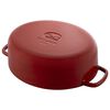 Bellamonte, 23 cm oval Cast iron Cocotte red, small 9