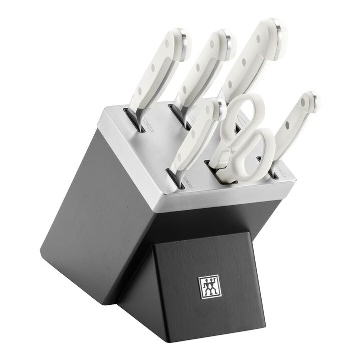 Pro le blanc, 7-pcs, Knife block set, black, large 1