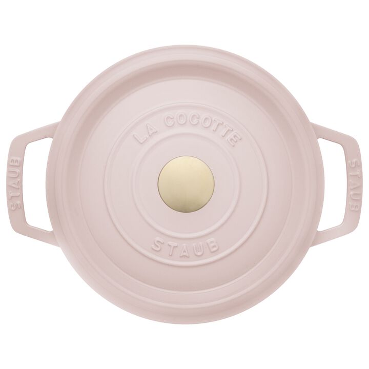 鋳物ホーロー鍋, ピコ・ココット 20 cm, ラウンド, ソルベローズ, 鋳鉄, large 2