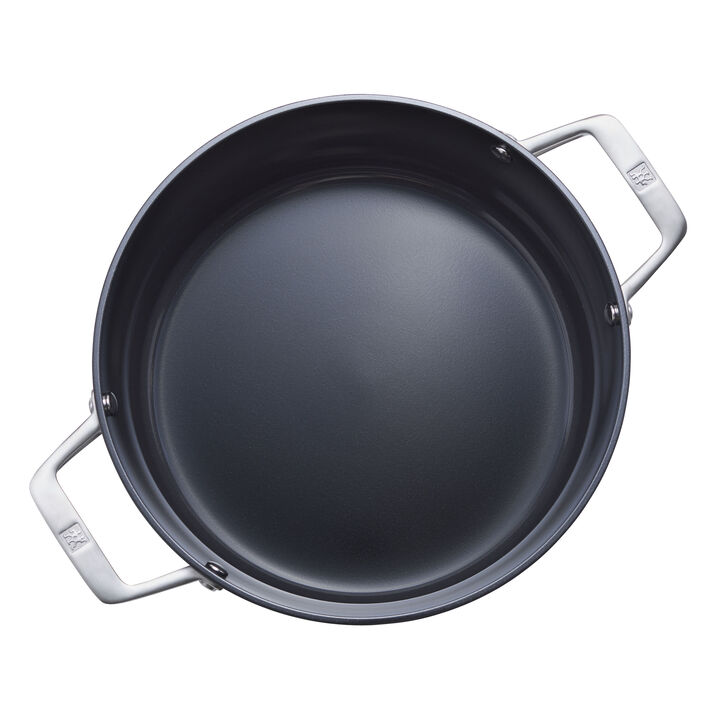 Motion Ceramic, 4.75 l aluminum deep saute pan with lid, large 3
