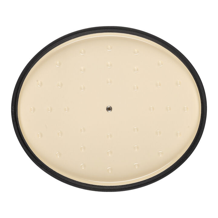 Bellamonte, Cocotte 29 cm / 4,5 l, Ovaal, Zwart, large 3