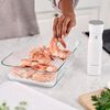 Fresh & Save, Set Griglie per contenitori in vetro, Contenitore per frigorifero/Piatto gratin / 2-pz., small 2